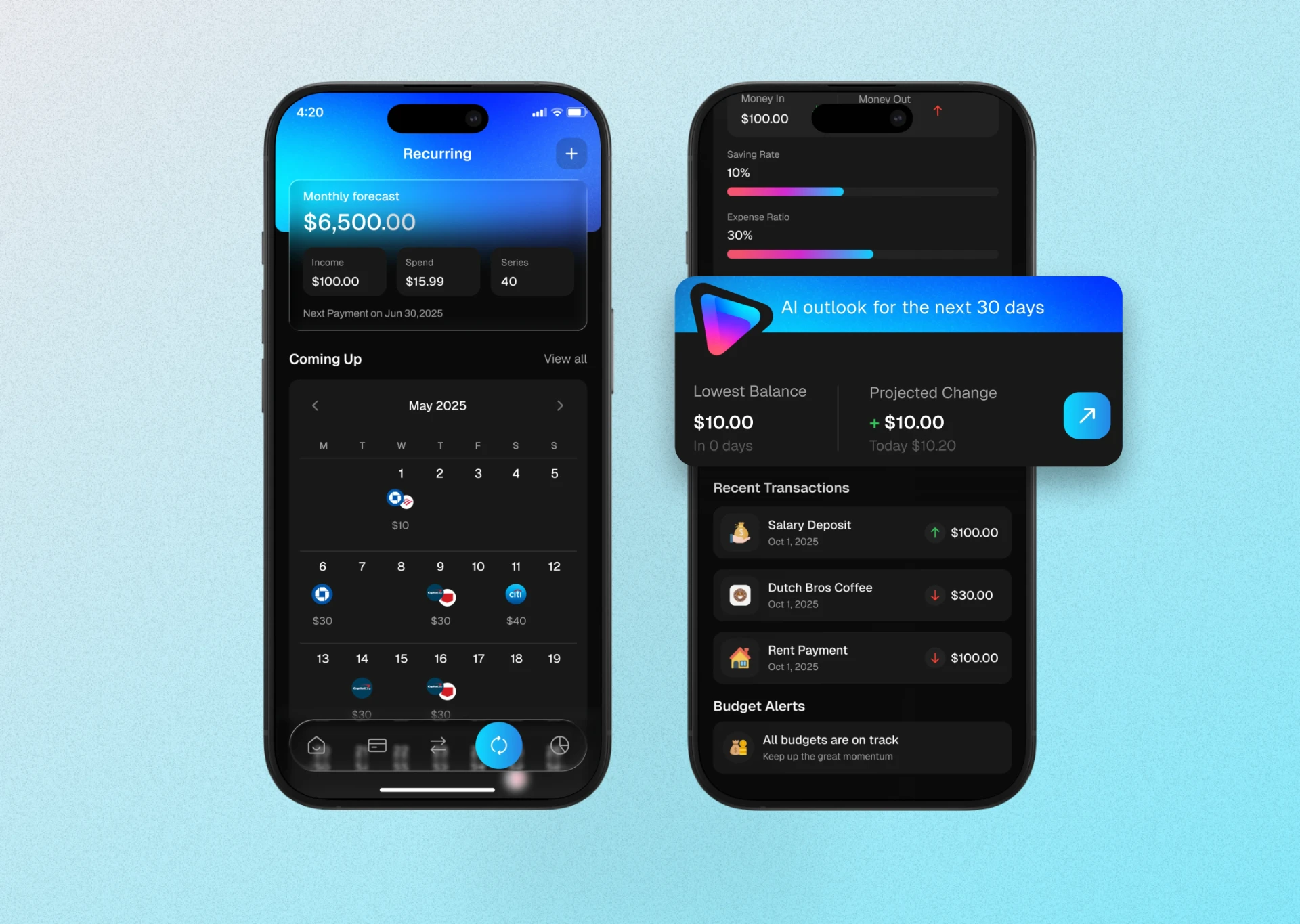Prism Wallet Finance App UI/UX design screen 5