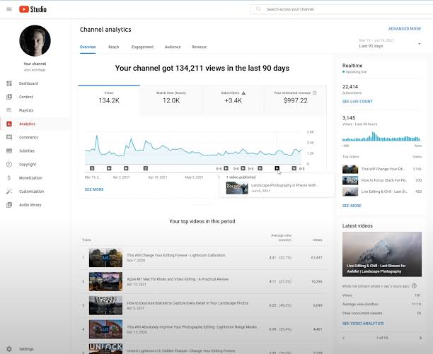 YouTube Automation & Channel Growth design screen 8